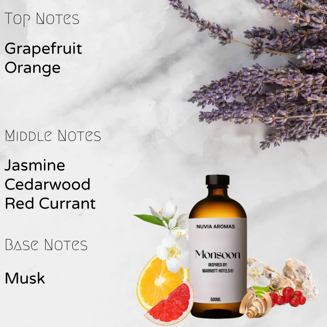 Monsoon | Inspired by: Marriott Hotels® NUVIA AROMAS